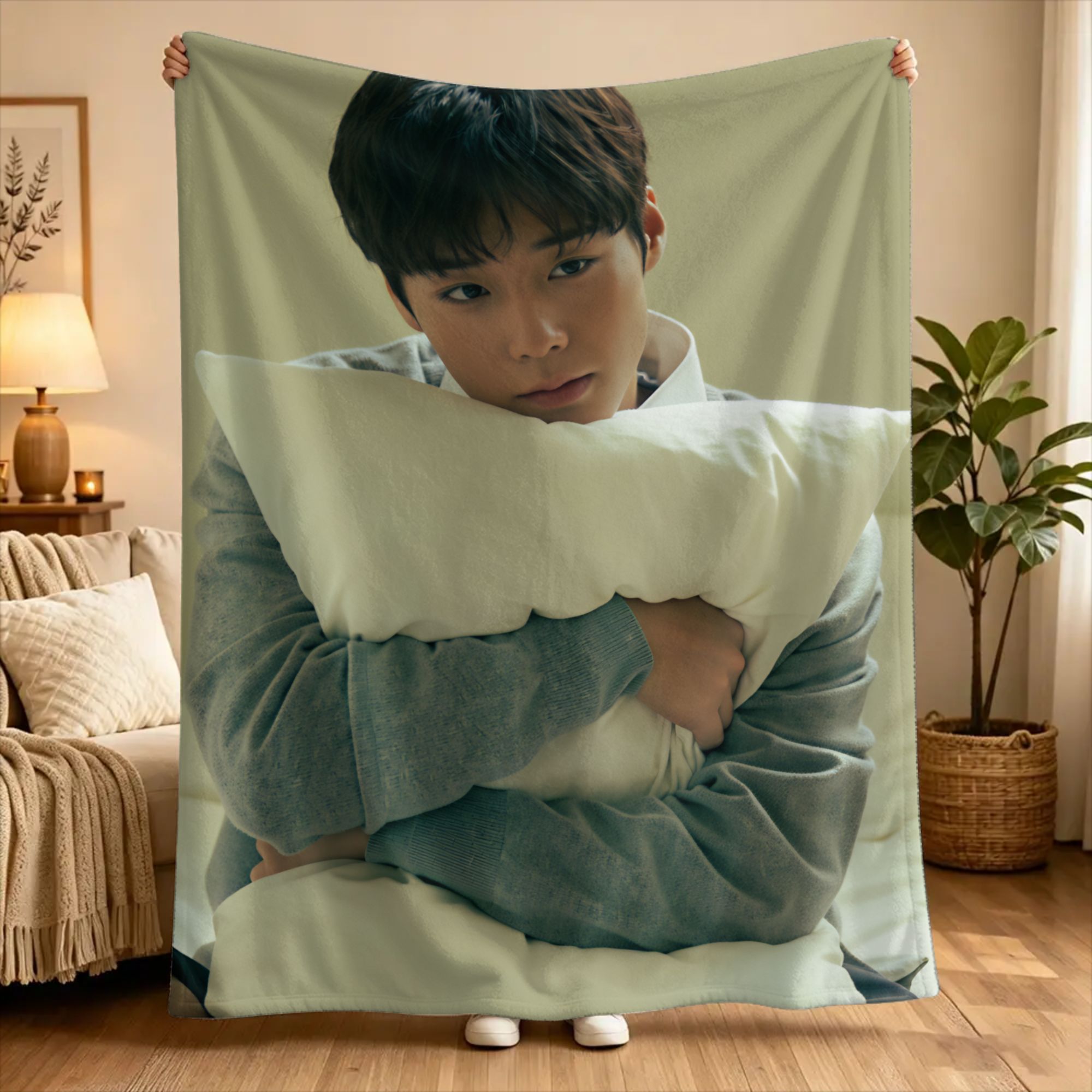 Modern Korean Lifestyle - Korean Singer P-Park Ji-hoons Warm Blanket