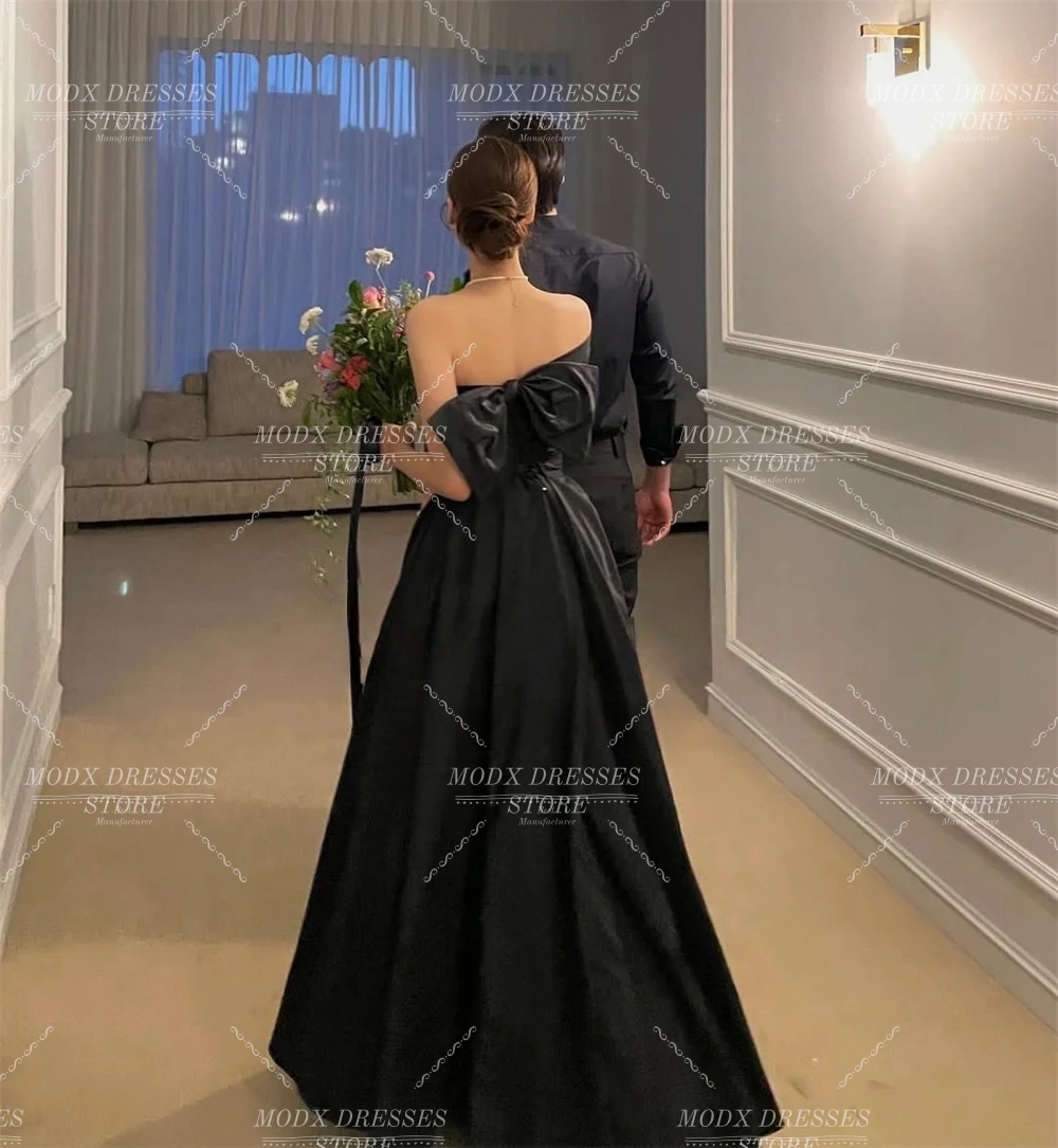MODX Elegant Black One-Shoulde - Modern Korean Lifestyle ulasan dan harga